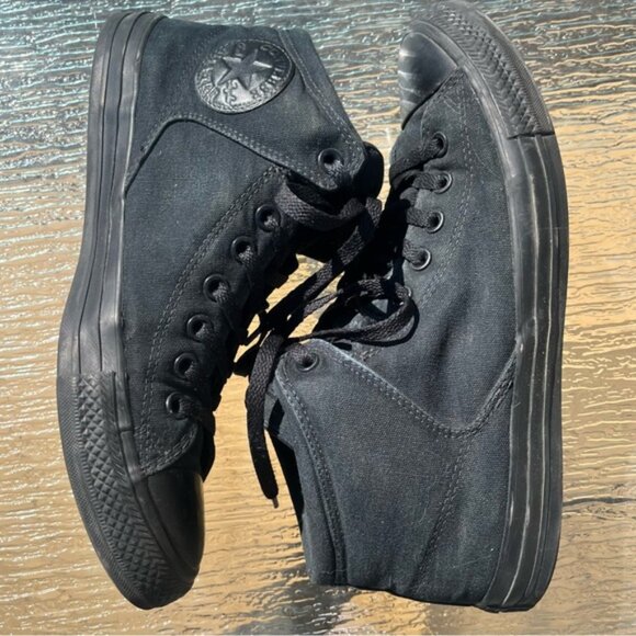 Converse Chuck Taylor All Star Black High-Top Sneakers - Picture 6 of 13